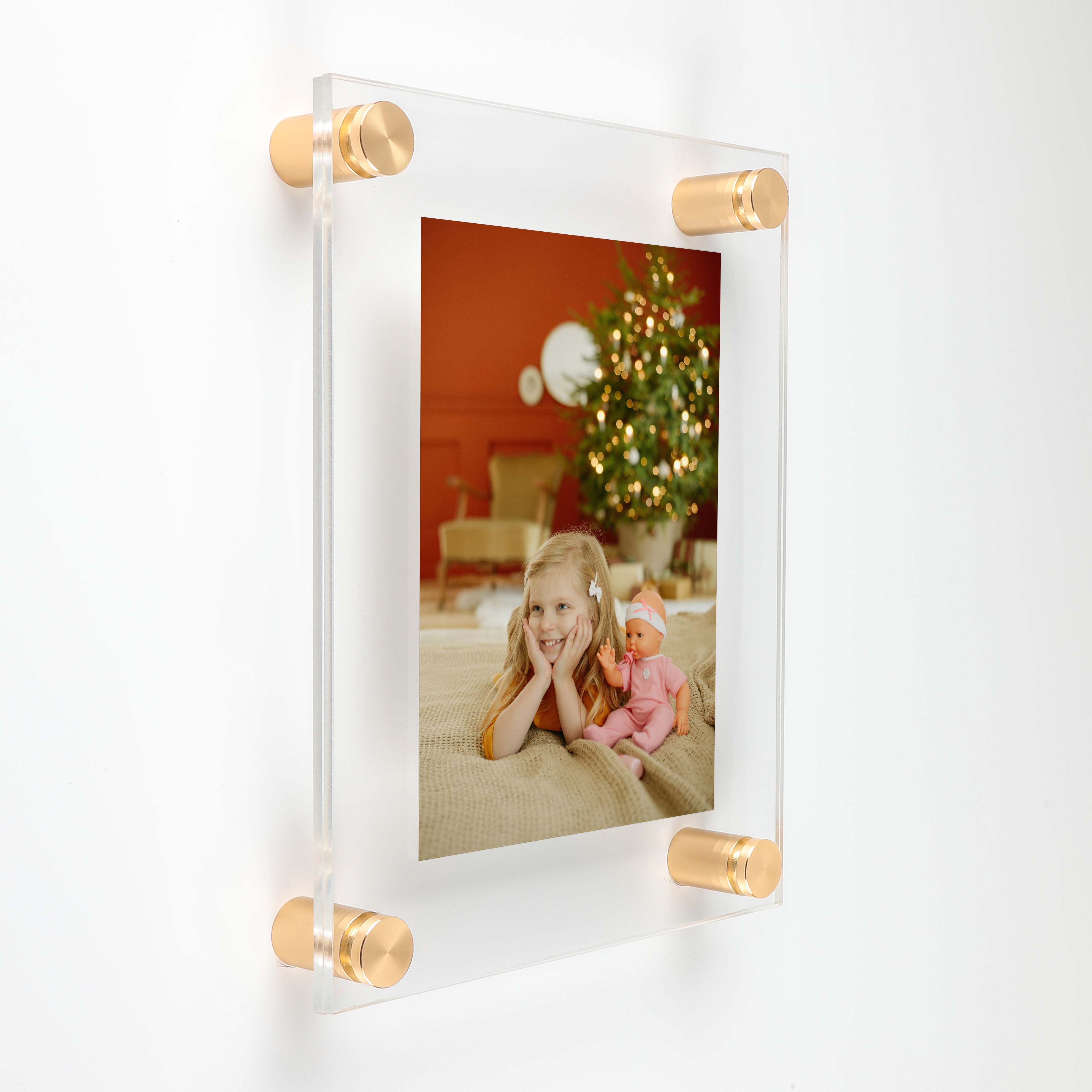 Acrylic top wall frames